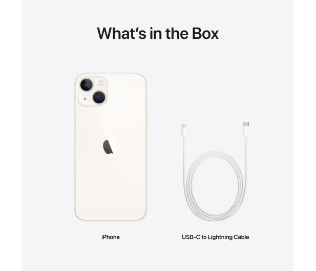 APPLE iPhone 13 128GB Bialy MLPG3PM/A - 681153 - zdjęcie 6